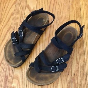 Birkenstock Seres Camberra Old Black Sandals 37